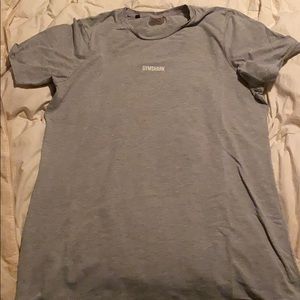 Gray Gymshark Athletic T-shirt Mens
